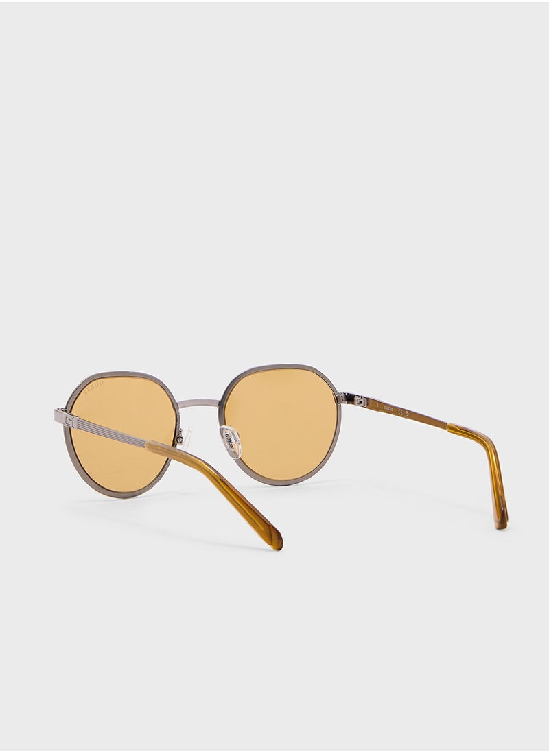 GUESS - Pentagon Sunglasses - Image 1