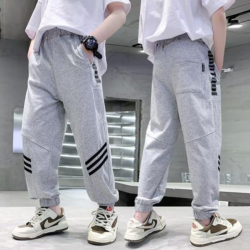 Boys' Spring Pants Children's Clothing 2025 New Spring and Autumn Long Pants for Older Children Sports Spring Boys' Sweatpants Trendy - Image 5