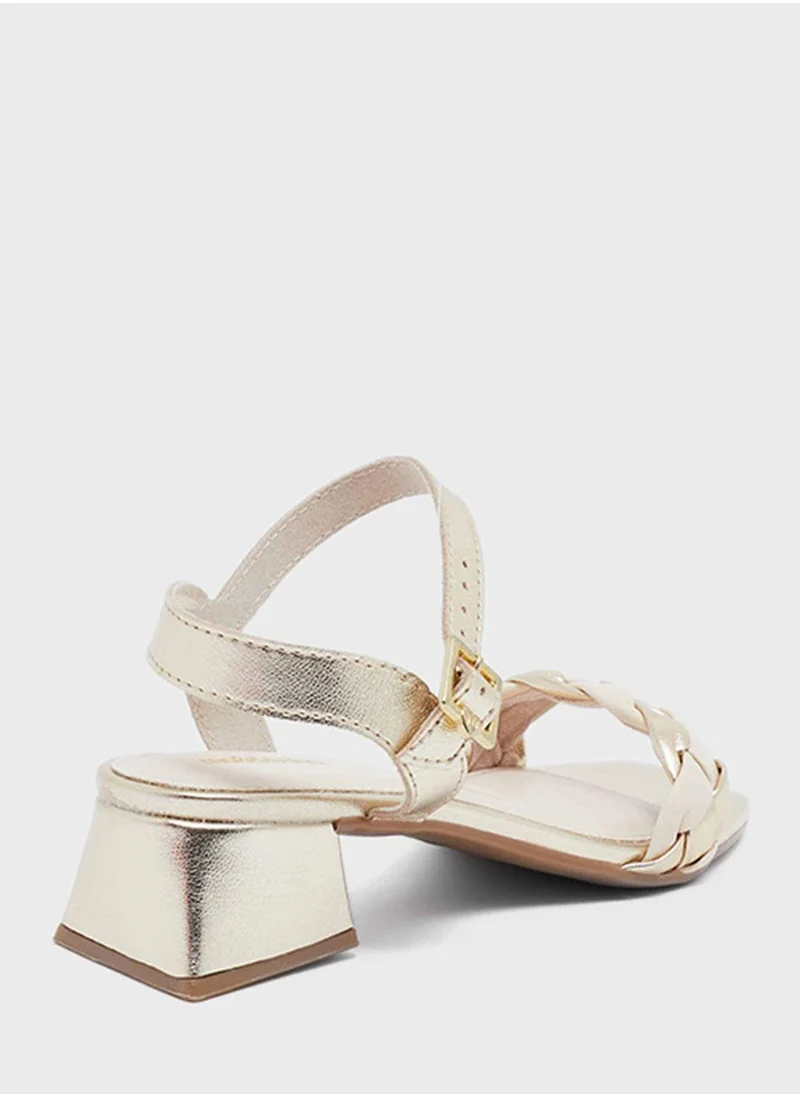 موليكينها Youth Martina Back Strap Sandals
