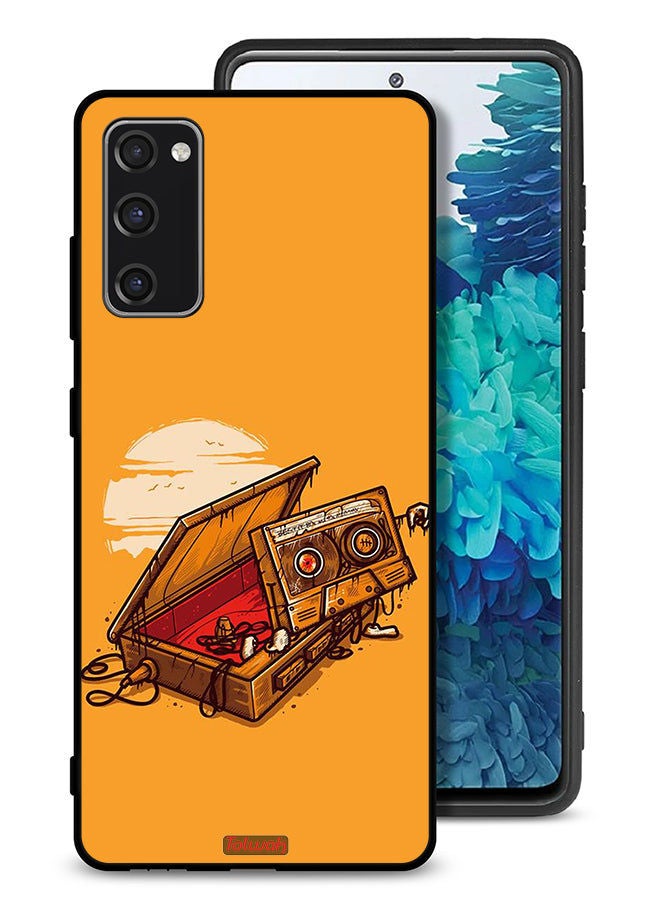 Tolwak Samsung Galaxy S20 FE 5G Protective Case Cover Cassette And Tape Art - Image 1