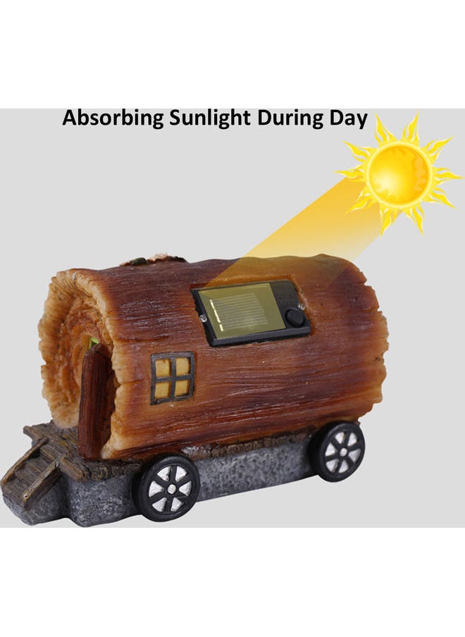 Solar Powered LED Carriage Light Multicolour 21.00x13.00x0.546cm