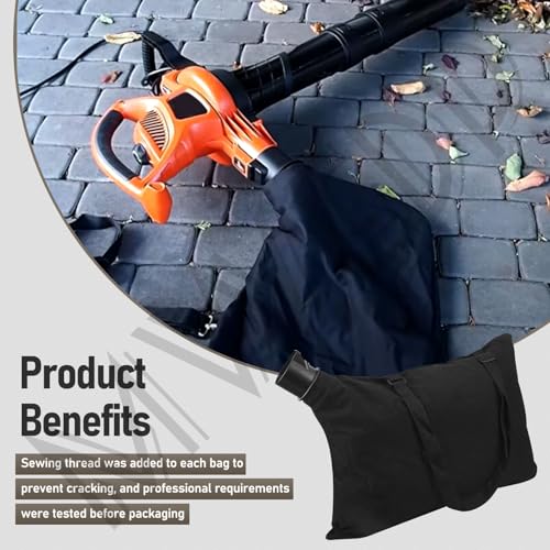 MWEDP 90560020-01 Leaf Blower Shoulder Bag, Compatible with Black & Decker 90560020 90539053 Blower Vac Model BV3600 BV3800 BV5600 BV6000 LH4500 - Image 5