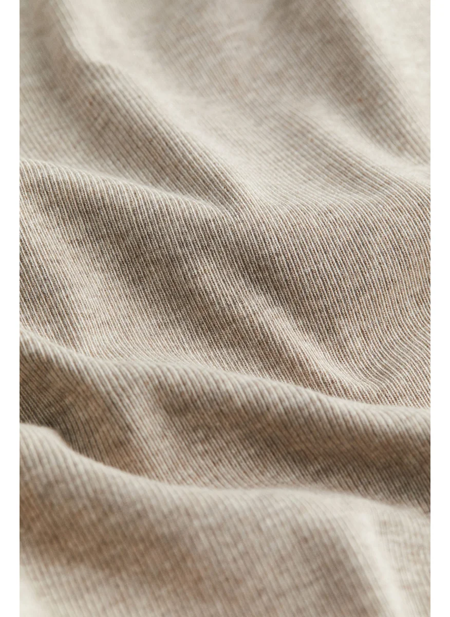 H&M Ribbed Modal-Blend Top