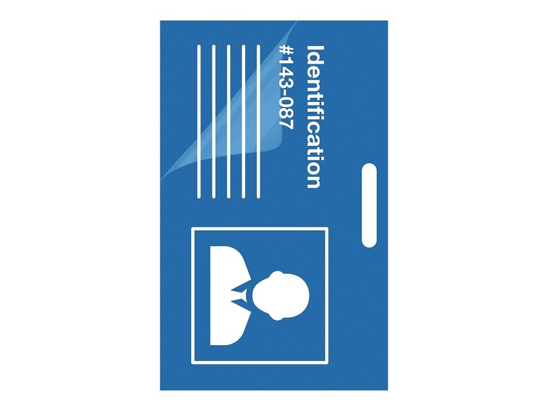 Fellowes 52050, Glossy Pouches - ID Tag Punched, 7 mil, 100 Pack - Image 4