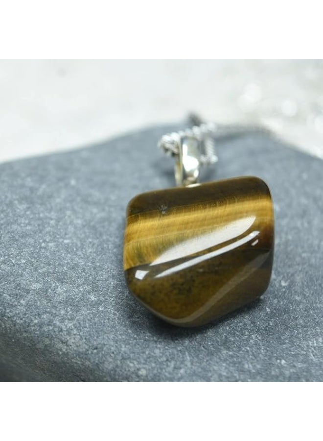 Studd Muffyn | Tiger's eye crystal (Wearable Pendant without chain) - Image 2