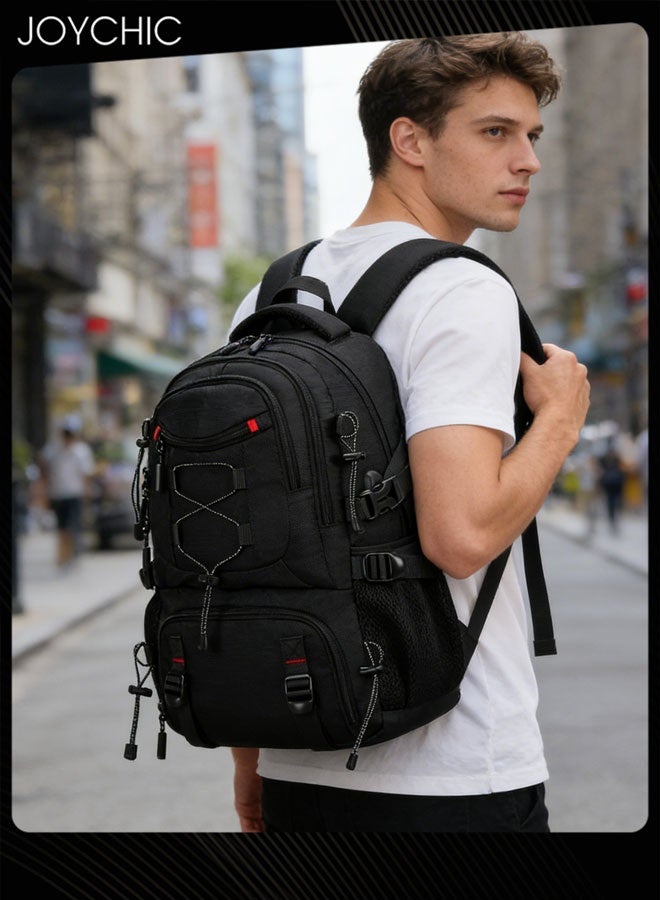 Joychic Men Large Capacity Travel and Business Backpack Ultra-light and Load-reducing Hiking Bag - Image 2