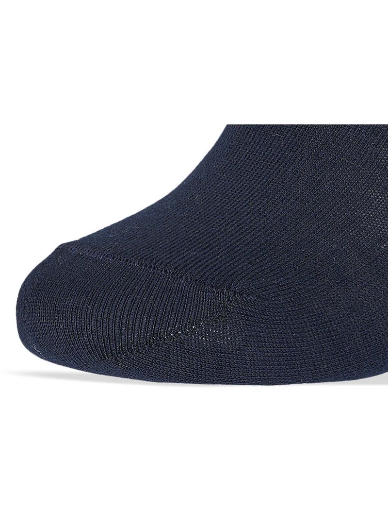 SAM SOCKS Kids Set of 3 Half Long School Plain Socks Navy Blue size 30-33 EU - Image 3