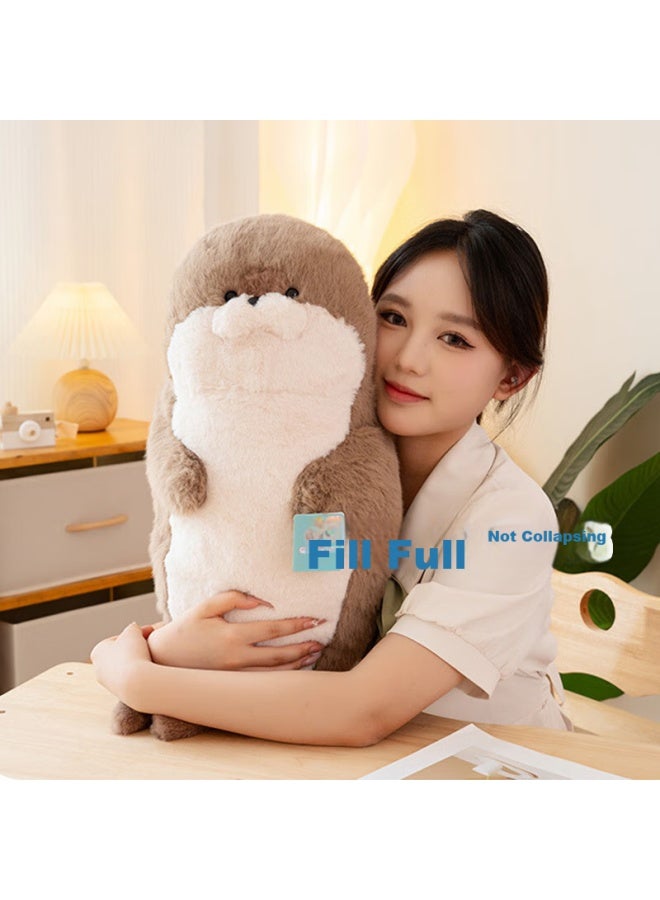 Weltston Plush Toy Doll Stuffed Animal Companion Sleep Hug Pillow Cushion Birthday Gift For Girls, Seal Doll 70cm - Image 5