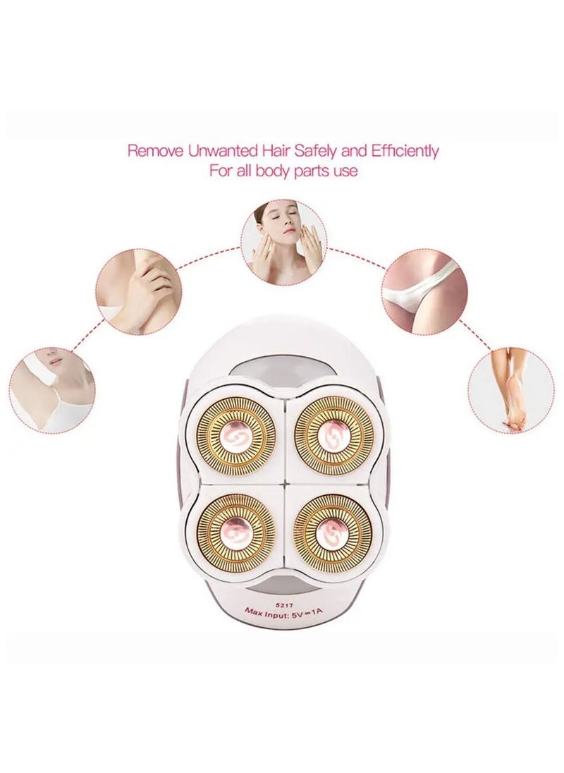 ELTRAZONE Flawless Legs Women’s Hair Remover – Painless, Portable  Rechargeable Epilator for Silky Smooth Skin | Suitable for Wet  Dry Use | Compact Unisex Hair Removal Device for Face and Body | Cordless Electric Hair Remover for Sensitive Skin - Image 5
