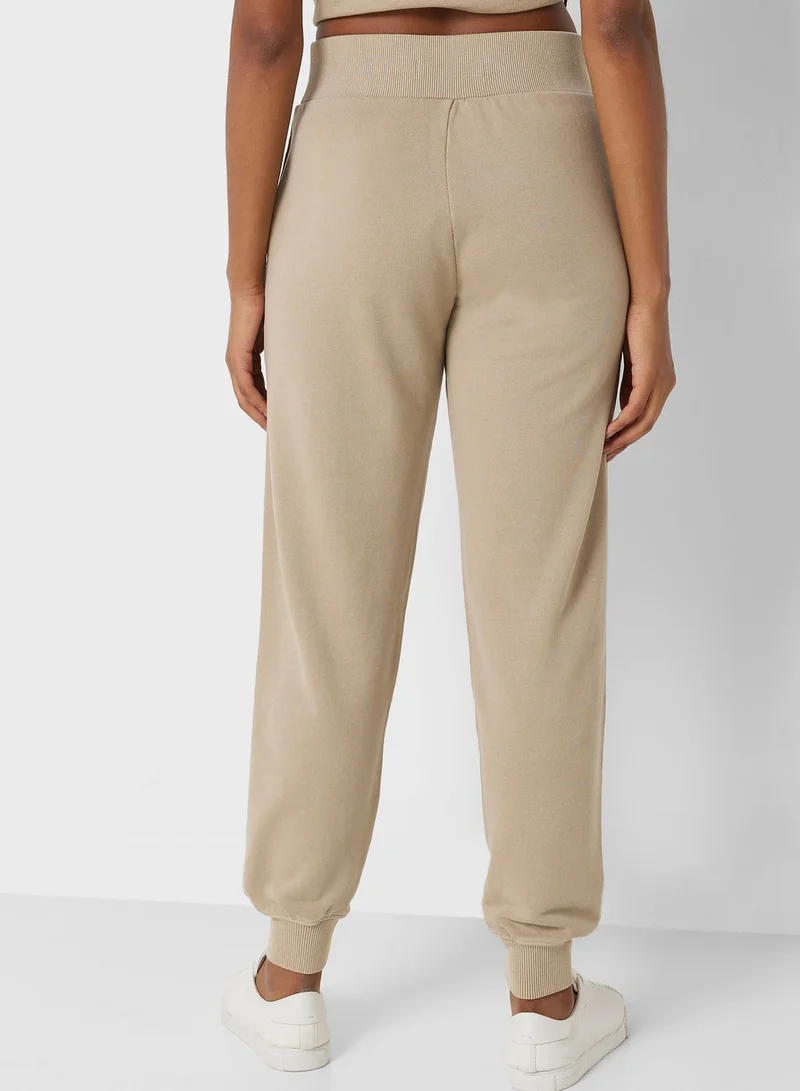 Calvin Klein Jeans Logo Cuffed Bottom Sweatpants