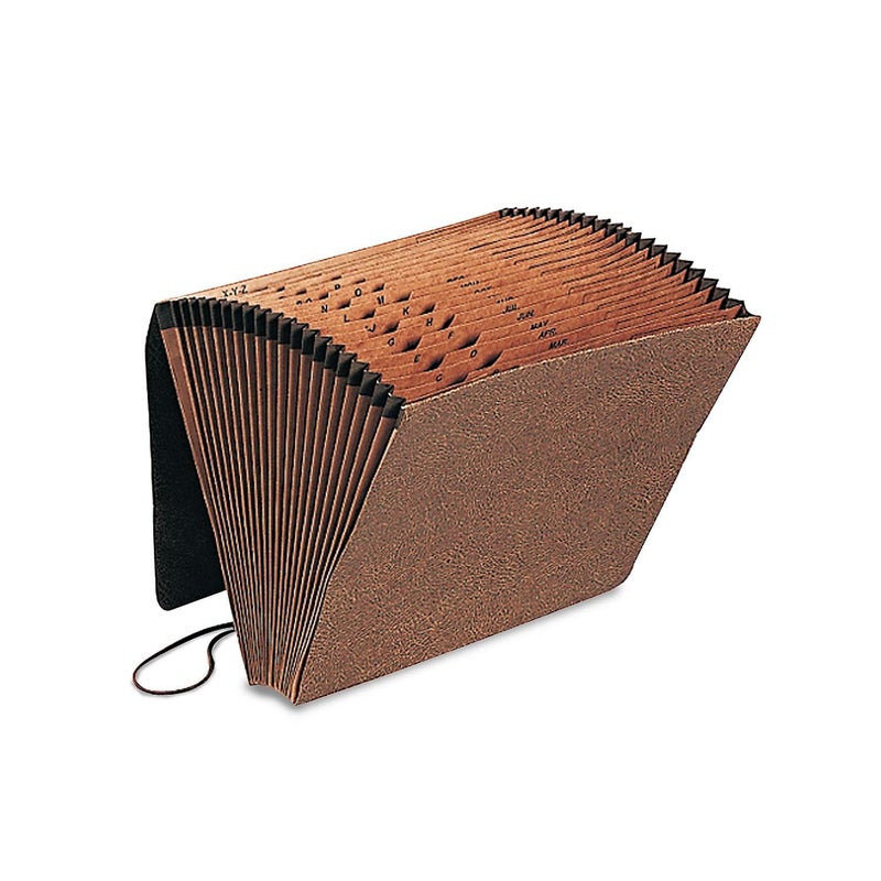 Pendaflex حقيبة ملفات باندافليكس 01365 بتصميم جلدي مع حبل مرن - Image 2