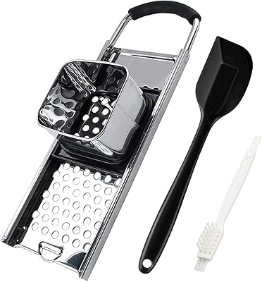 KEISSCO KEISSCO Premium Grade Stainless Steel Spaetzle Maker with Comfort Grip Handle, Homemade Traditional German Egg Noodle  - Image 1