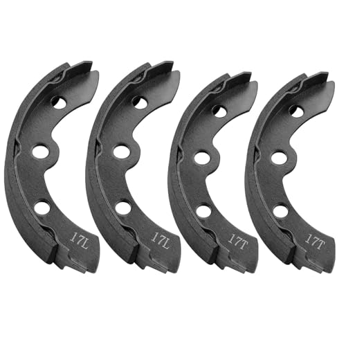 MOSNAI Club Car Brake Shoes for Club Car DS Precedent G&E 1995-Up Golf Cart Replacement Brake Shoes OEM 1018232-01 Club Car Brake Pads Automatic Adjusting (4PCS 2 Short & 2 Long) - Image 1
