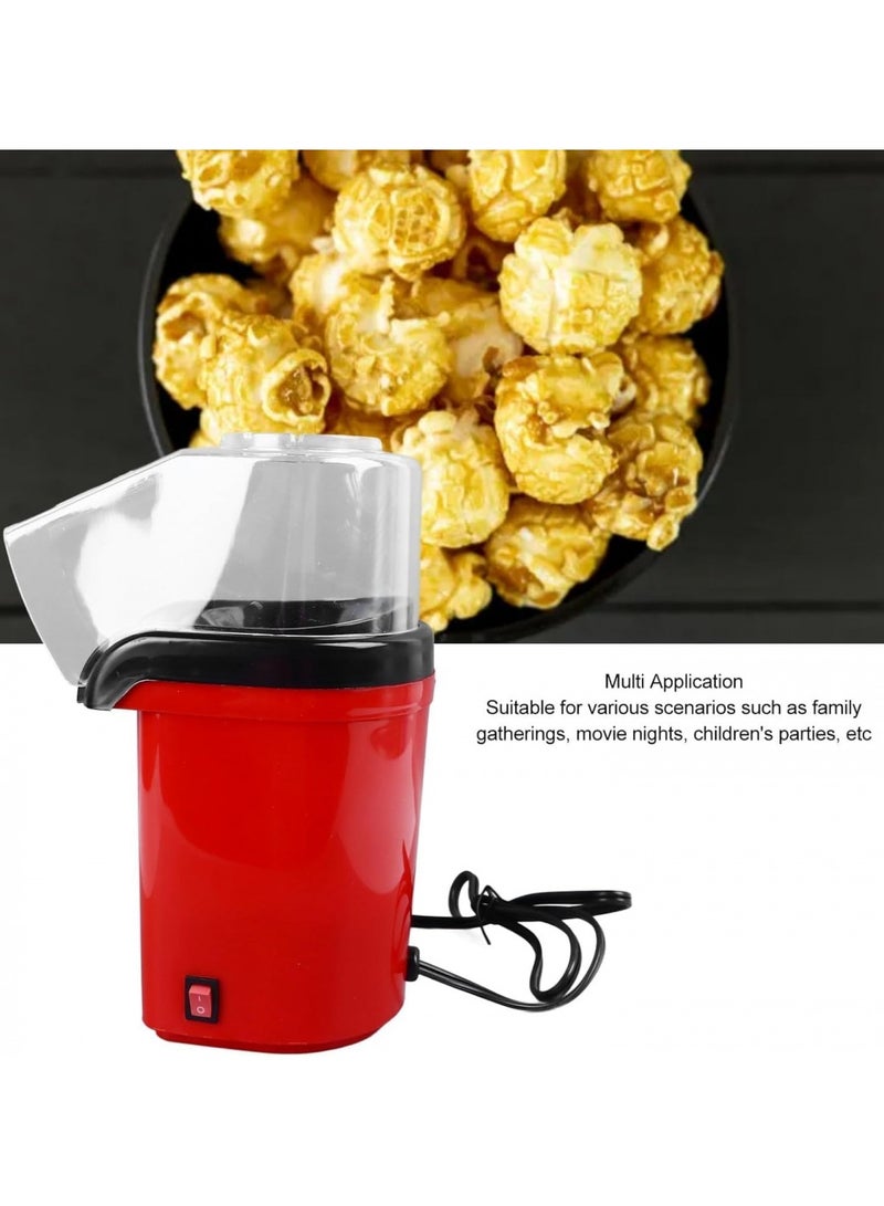 Hot Air Popcorn Popper Maker with Measuring Cup To Portion Popping Corn - Image 3