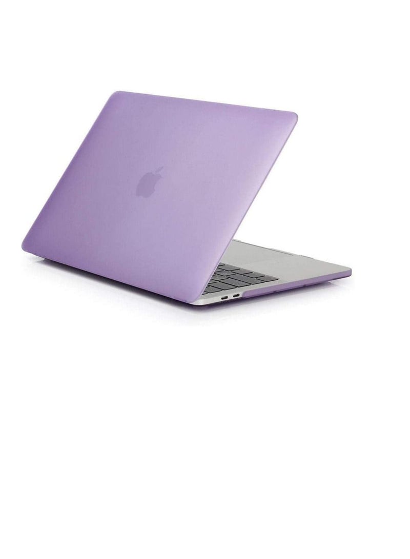 Compatible with MacBook Pro 13 inch 2019 2018 2017 2016 Release A2159 A1989 A1706 A1708 with,Without Touch Bar And Touch ID, Plastic Hard Case Shell Cover (Purple) - Image 1
