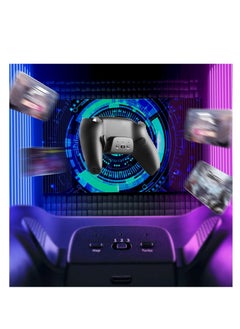 Captaintech PS5 Controller Back Button Attachment, with Turbo Function, Back Paddles Kit with Mapping Function for PS5 Controller Model BDM-010 & BDM-020 (Controller NOT Included)  - Image 2