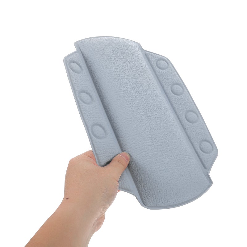 Bathtub Pillow with Cup Bathtub Headrest Pad Comfortable Tub Pillow Bath Headrest Cushion Soaking Tub Rest - Image 4