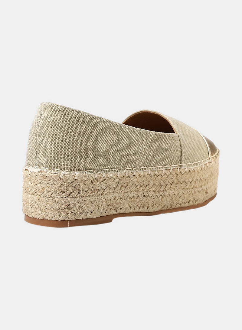 Dejavu Shoes JAL-DJTX-009  Canvas Espadrille Flats For Women - Image 3