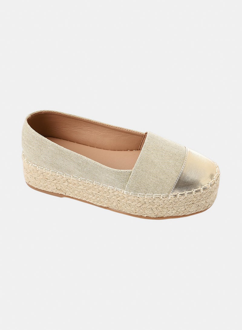 Dejavu Shoes JAL-DJTX-009  Canvas Espadrille Flats For Women - Image 1