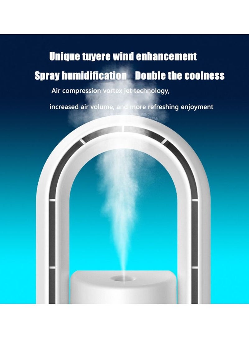 Arabest - Bladeless Fan, Air Conditioning Fan, USB Desktop Silent Vertical Circulating Fan - Image 1