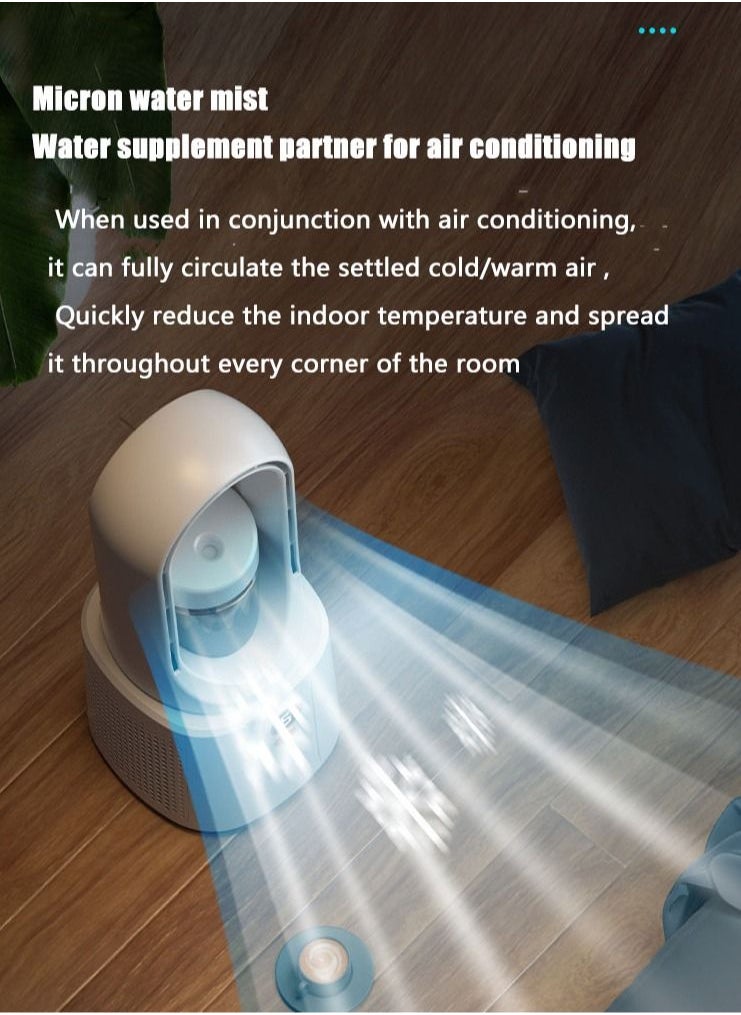 Arabest - Bladeless Fan, Air Conditioning Fan, USB Desktop Silent Vertical Circulating Fan - Image 1