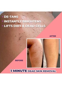Sanfe Kesar Instant Glow Exfoliating Gel | Visibly Removes Tan & Brighten Skin | Aha Exfoliation In Minutes | Smooth & Bright Skin | 100G  - Image 3