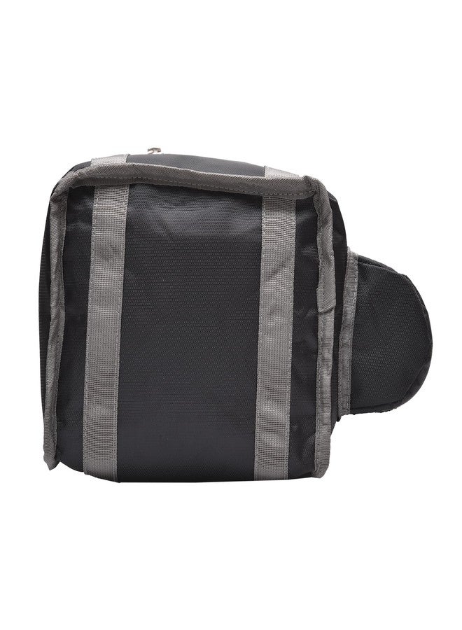 ROZEN Lunch Tiffin Bag roz101-Blue for School Office Picnic (Black) - Image 4