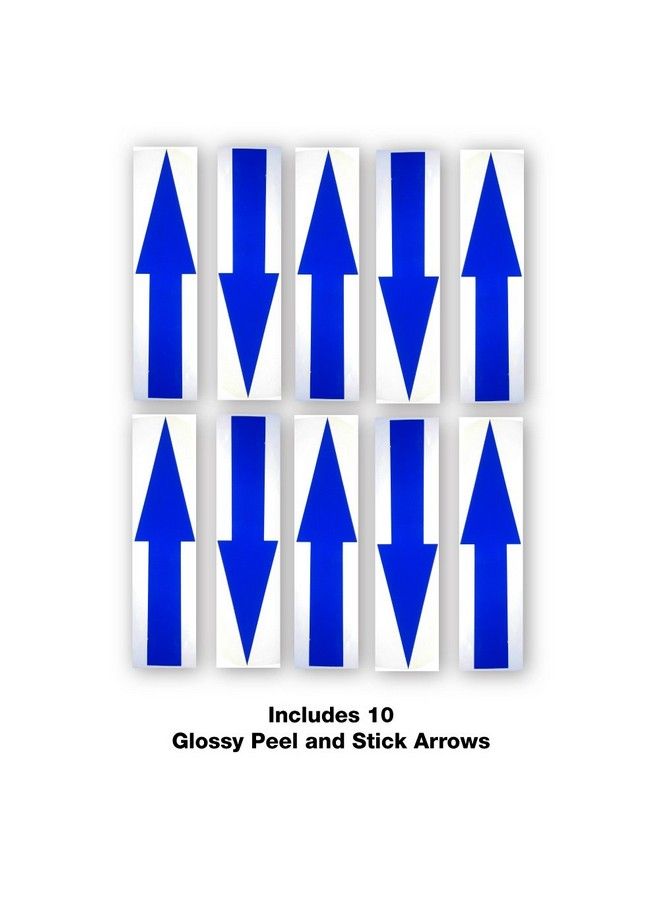 Visibility Signage ; Estate Sale Yard Lawn Sign Kit ; 24" W X 18" H Coroplast ; Doublesided ; Includes 6"W X 18"H Metal Hstakes + Blue Arrow Stickers (5)  - Image 5