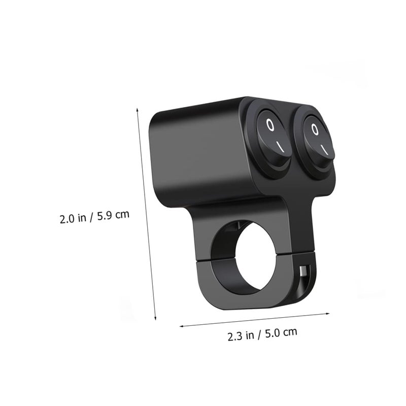 Dual Flash Handlebar Switch For Electric Motorcycle Horn Headlight Control Durable - Image 3