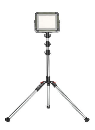 2 in 1 Solar Camping Light & Power Bank - Silver