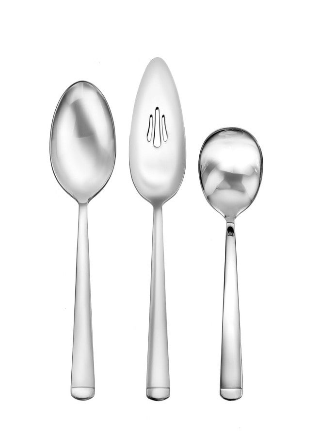 Liberty Tabletop Lexington 3 Piece Hostess Set Includes Casserole Spoon, Gravy Ladle and Pie Server MADE IN USA - Image 1