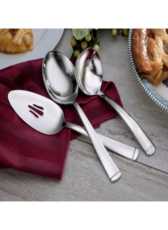 Liberty Tabletop Lexington 3 Piece Hostess Set Includes Casserole Spoon, Gravy Ladle and Pie Server MADE IN USA - Image 2