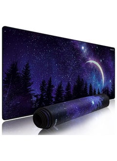 excovip Extended XXL Anti-Skid Deskpad 90cm x 40cm (Moon and Star)  - Image 1