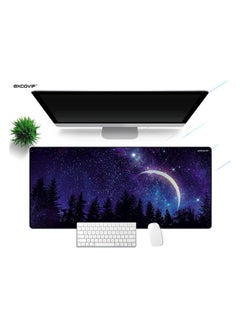 excovip Extended XXL Anti-Skid Deskpad 90cm x 40cm (Moon and Star)  - Image 4
