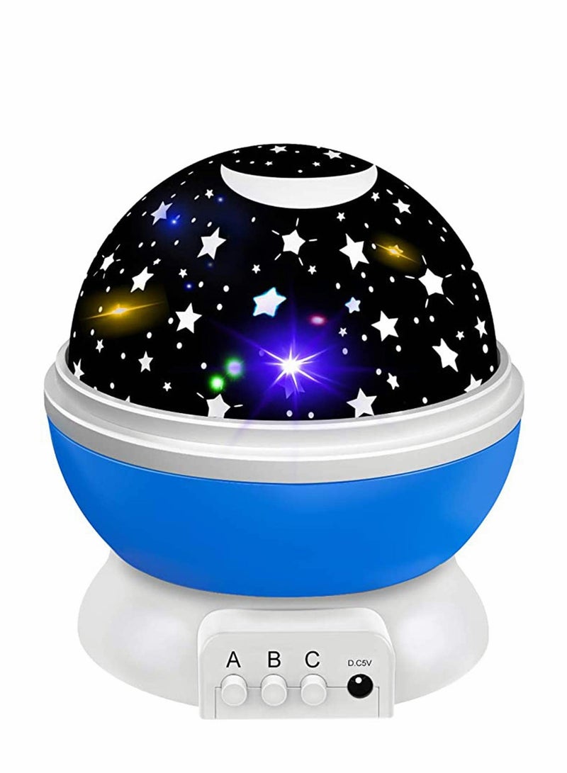Excefore Projector Lamp, Star Light Projector, Gifts for Kids Bedroom,Star Moon Celling Lights for Sleep Relax or Party LED Projector Lights Ocean Wave Star Sky Night Light Romantic - Image 1