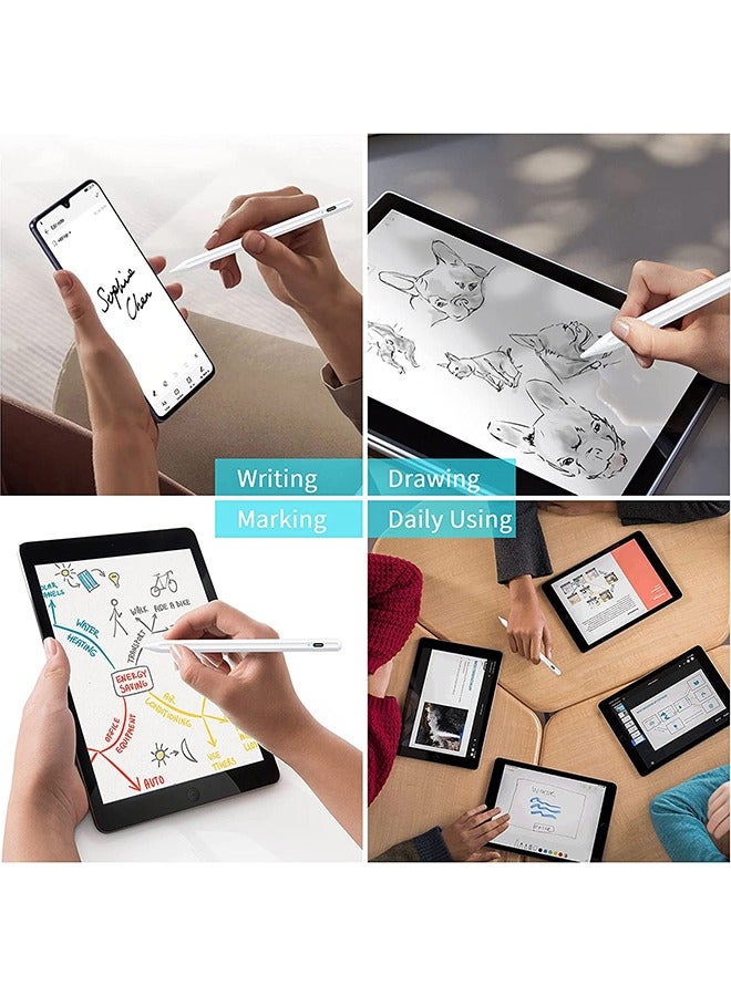 Pencil Touch Screen Stylus Pen For iOS and Android devices, Rechargeable Stylist Pen Compatible With Samsung Huawei phones and tablets - Image 5