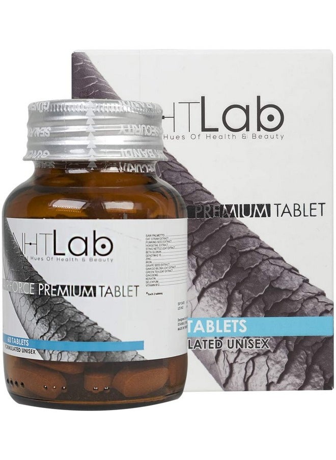 nht lab - Best Hair Growth Biotin Tablets For Hair Loss Essential Hair Vitamins Zinc Supplements ; Dht Blocker Vitamins For Men & Women ; Zinc Tablets High Strength For Hair ; Hair Growth Tablets By Nhtlab - Image 1