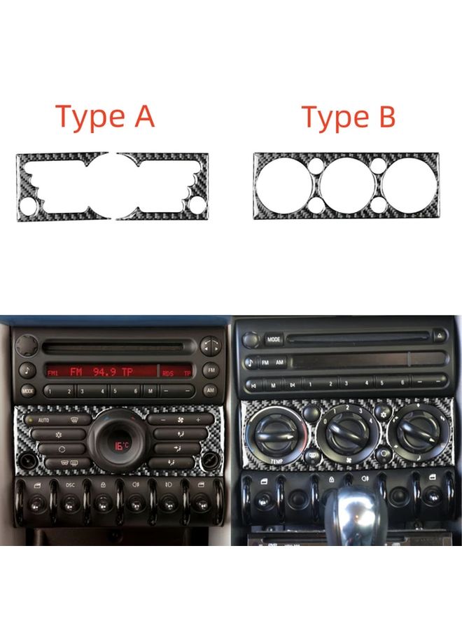Premium Carbon Fiber Interior Decal For Mini R50 R52 2002 2004 Type A Pure Color Durable PVC - Image 1