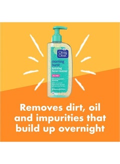 Clean & Clear Morning Burst Oil Free Hydrating Facial Cleanser 8 fl. oz  - Image 3