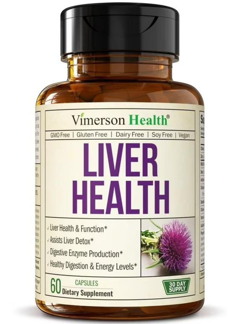Vimerson Health Liver Health 60 Capsules - Image 1