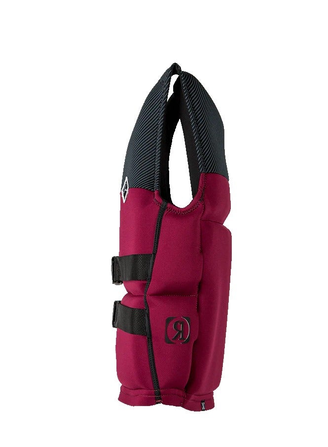 Ronix Atlantis - Capella 3.0 - Girl's US/CA CGA Life Vest - Plum - Jr (75-105bs) - Image 3