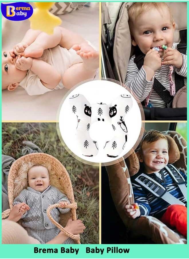 Hot Baby Pillow Protective Travel Car Seat Head Neck Support Pillows Newborn Children U Shape Headrest Toddler Cushion 0-3 Years