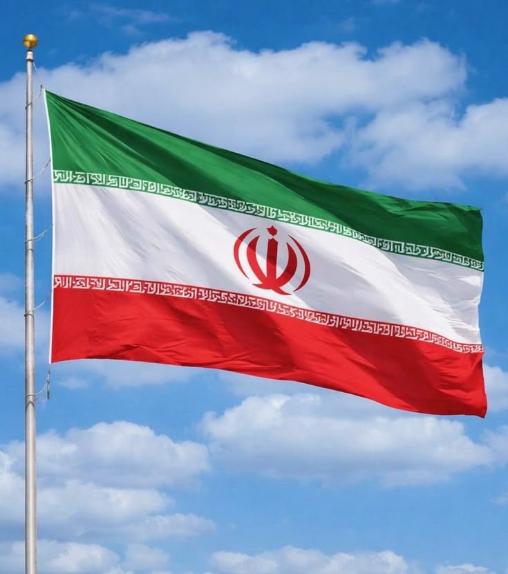 ARS Iran Flag - Heavy-Duty 210D Satin, Iran Flag for Outdoor/Indoor, Fade Resistant, Flag Day, And Home-Polyester, National Day Sport Day, FIFA World Cup, Indoor & Outdoor Use-Size Available - Image 1