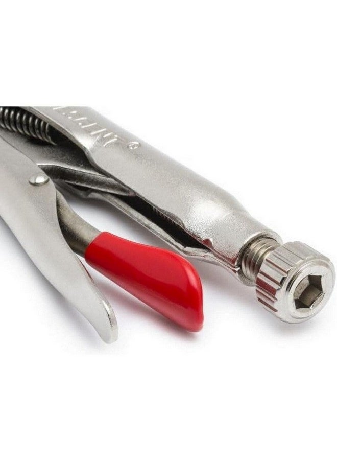 كريسنت زرادية قفل بفك منحني مع قاطع أسلاك فضي 7 بوصة C7CVN-08 - Image 3