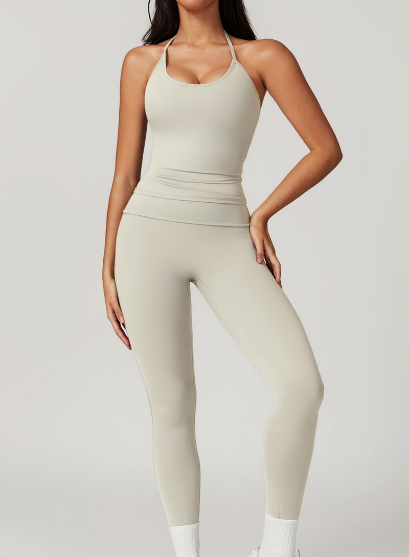 KAWN.YOGA Womens Halterneck Cami Top - Image 3