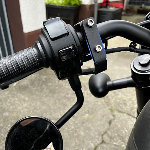 Midimttop Motorcycle fit for Ho&n&da Rebel CMX 250 500 CMX 300 500 17-25 CMX 1100 Rebel 21-25 Handlebar Rear View Side Mirror Rearview Downside Bracket Mount Adapter Clamp Holder Accessories - Image 1