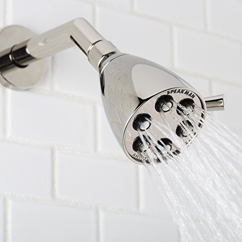 Speakman S-2252-PN Signature Brass Icon Anystream High Pressure Adjustable Shower Head, Polished Nickel - Image 3