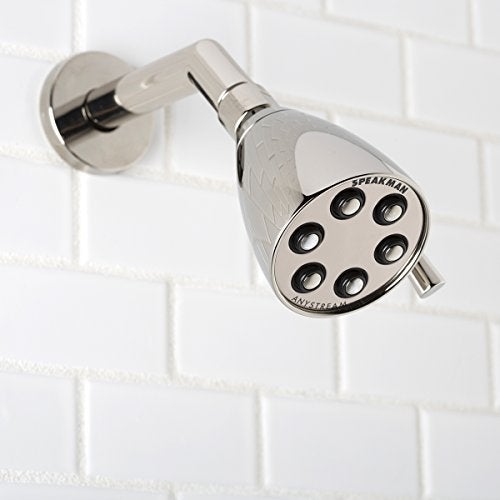 Speakman S-2252-PN Signature Brass Icon Anystream High Pressure Adjustable Shower Head, Polished Nickel - Image 2