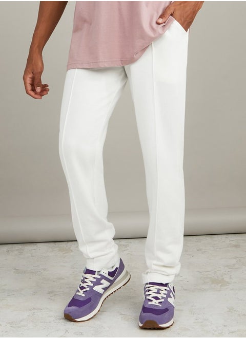 Pintuck Detail Slim Fit Jogger