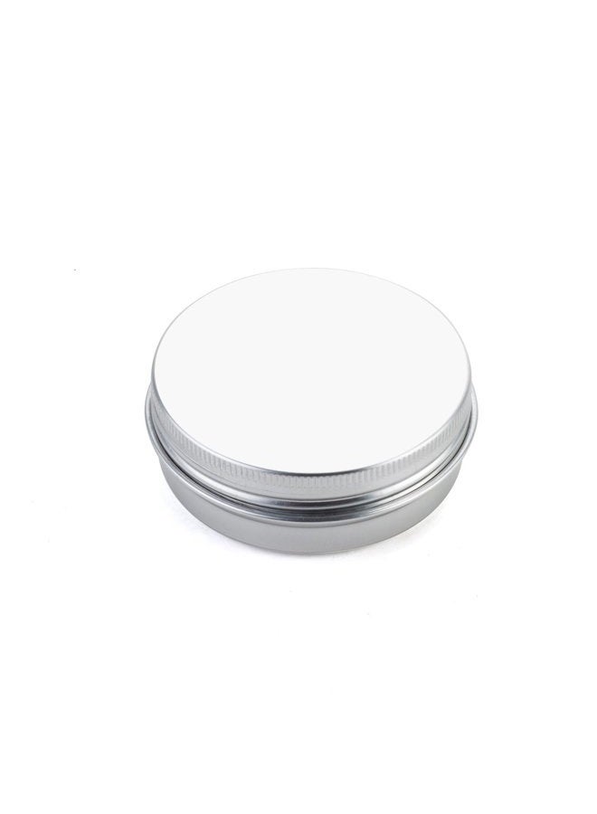 Tosnail 24 Pack 2 oz. Aluminum Round Lip Balm Tin Containers with Screw Thread Lid - Great for Spices, Candies, Tea or Gift Giving  - Image 4